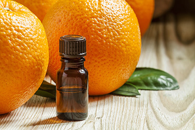 homemade citrus essential oil
